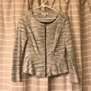 Elle peplum blazer